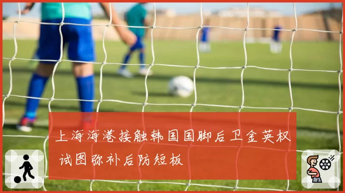 上海海港接触韩国国脚后卫金英权 试图弥补后防短板